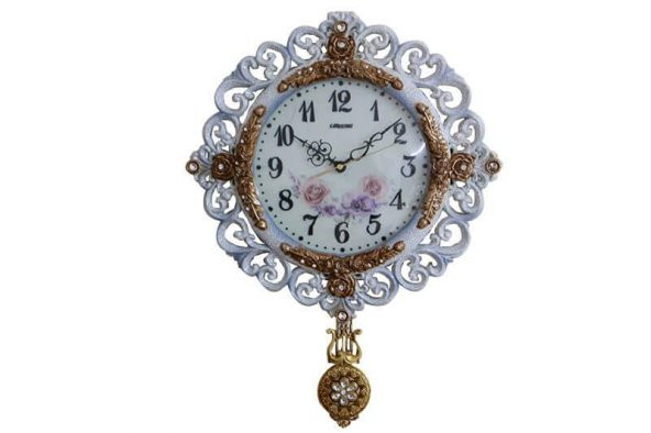 himarry Sarkaçlı Duvar Saati Ferforje Sarkaçlı Saat - 3