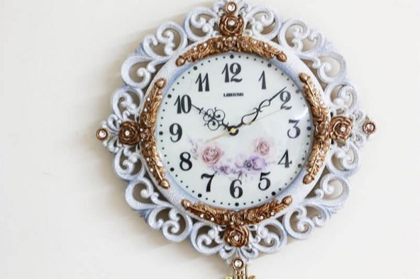 himarry Sarkaçlı Duvar Saati Ferforje Sarkaçlı Saat - 4