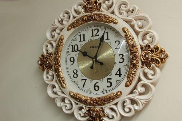 himarry Saat Sarkaçlı Akar Mekanızmalı Hediyelik Duvar Saati - 5