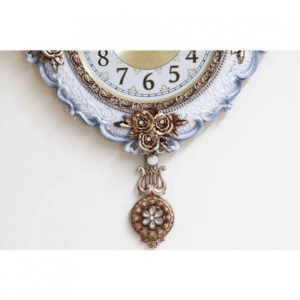 himarry Sarkaçlı Duvar Saati Ofis Ev Dekoratif Hediyelik - 3