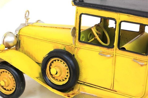 himarry Dekoratif Metal Araba Biblo Ev Ofis Hediyelik - Resim 5