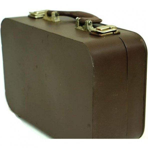 himarry Dekoratif Metal Radyo Bavul Vintage Dekoratif Hediyelik - 5