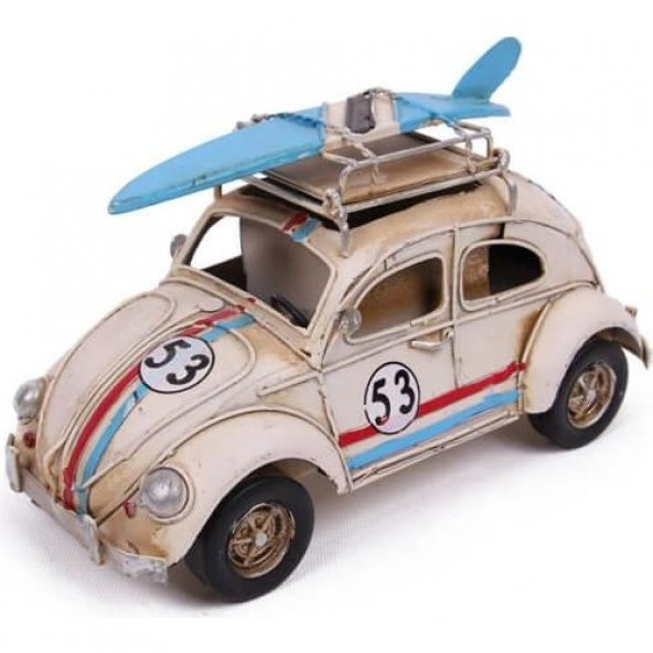 himarry Dekoratif Metal Araba Çerçeveli Kalemlik Hediyelik - 4