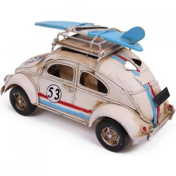 himarry Dekoratif Metal Araba Çerçeveli Kalemlik Hediyelik - 5