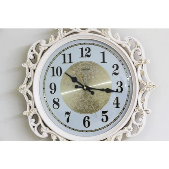 Sarkaçlı Duvar Saati Ferforje Desenli Hediyelik Duvar Saati - 2