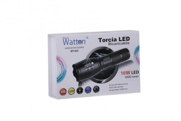 himarry En Güçlü Şarjlı EL Feneri Kamp Fener Lamba Flaş Modlu - 6