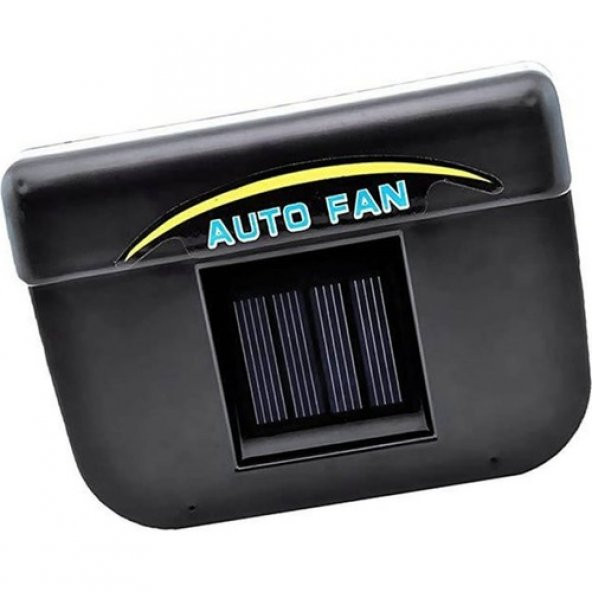 himarry Auto Cool Güneş Enerjisiyle Çalışan Araç İçi Soğutucu Fan