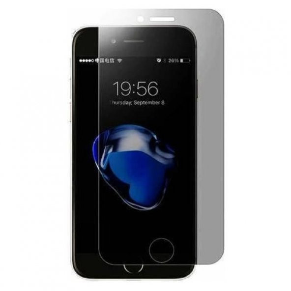 himarry NANO Teknoloji Cam İPHONE 7G Beyaz Kırılmaz Cam Ekran Koruyucu