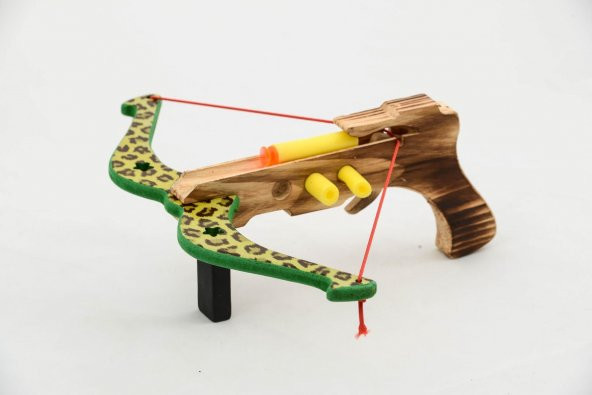 Ahşap (Arbalet) Tatar Yayı Ok Nerf Elite Crossbow - 2