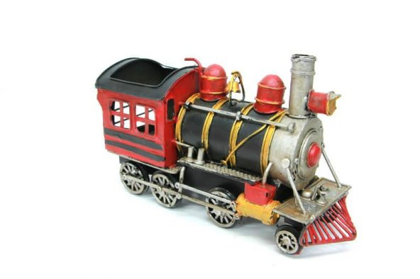 himarry Dekoratif Metal Lokomotif Kalemlik - 9