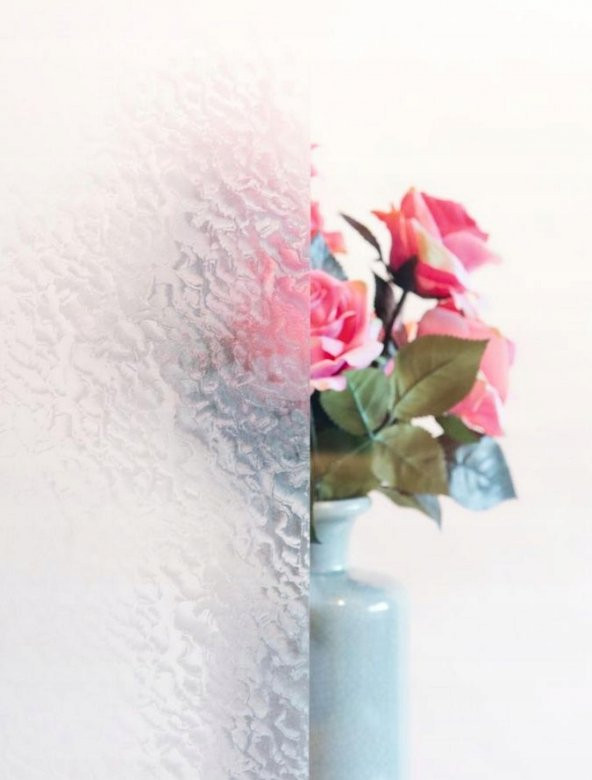 D-c-fix 334-0012 Snow Statik Cam Folyo (45cm x 1mt) - Resim 3