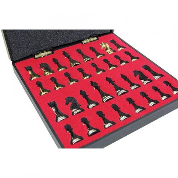 Satranç Takımı Kutulu Dekoratif Hediyelik - 3