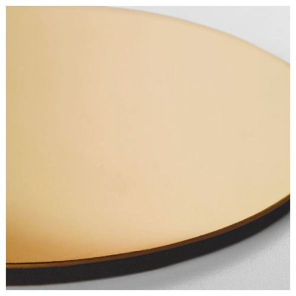 Bardak Altlığı 6 Lı Gold Renk IKEA 8.5 cm Pirinç Rengi Bardak Altlığı Sunum - 2