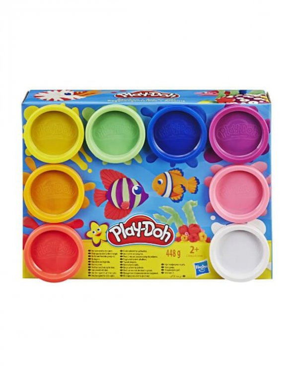 Play Doh 8’li Oyun Hamuru Gökkuşağı Renkleri ürün görseli