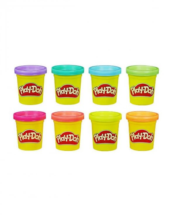 Play Doh 8’li Oyun Hamuru Neon Renkler - 2