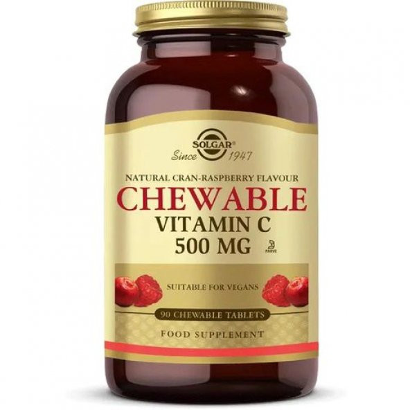 Solgar Chewable Vitamin-C 500 Mg 90 Tablet