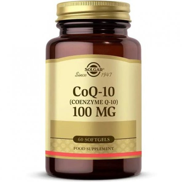 Solgar Coenzyme Q-10 100 mg 60 Softgel