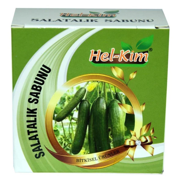 Hel-Kim Salatalık Bitkisel Sabunu 125Gr Saf Doğal Bitkisel Sabun - 2
