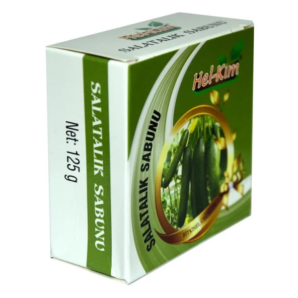 Hel-Kim Salatalık Bitkisel Sabunu 125Gr Saf Doğal Bitkisel Sabun - 4