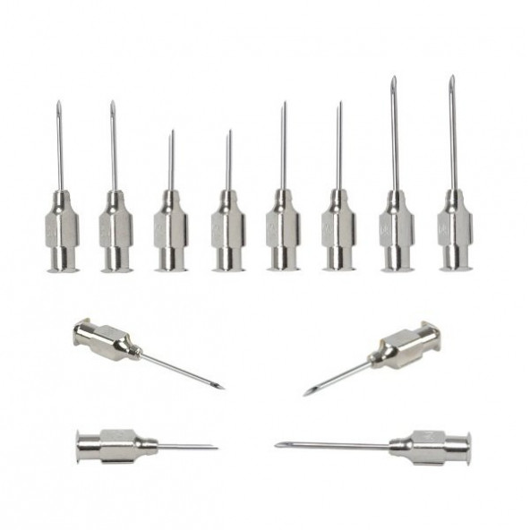 Buzağılar İçin Karışık Enjektör İğnesi Seti (12 Adet)