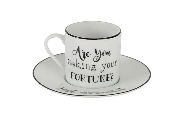Porland Be Happy Kahve Takımı 4 Parça 04A+P021340