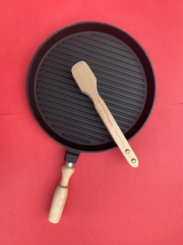 Cansuyu Döküm Izgara Tavası (31 cm çapında) - 2
