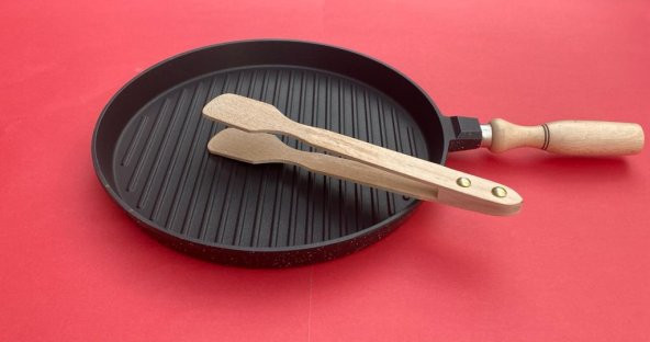 Cansuyu Döküm Izgara Tavası (31 cm çapında) - 6