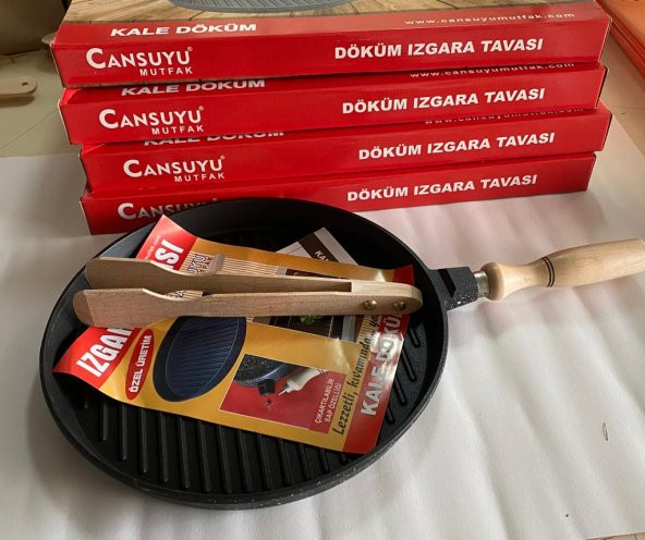 Cansuyu Döküm Izgara Tavası (31 cm çapında) - 7