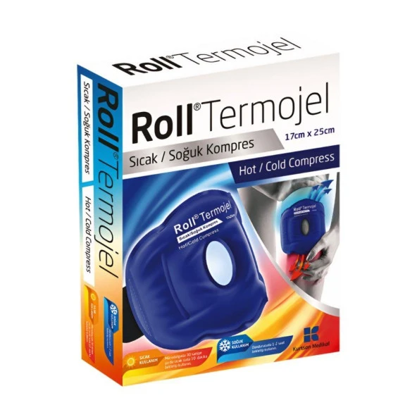Roll Termojel Sıcak / Soğuk Kompres Çırtlı Diz 17 Cm X 25 Cm