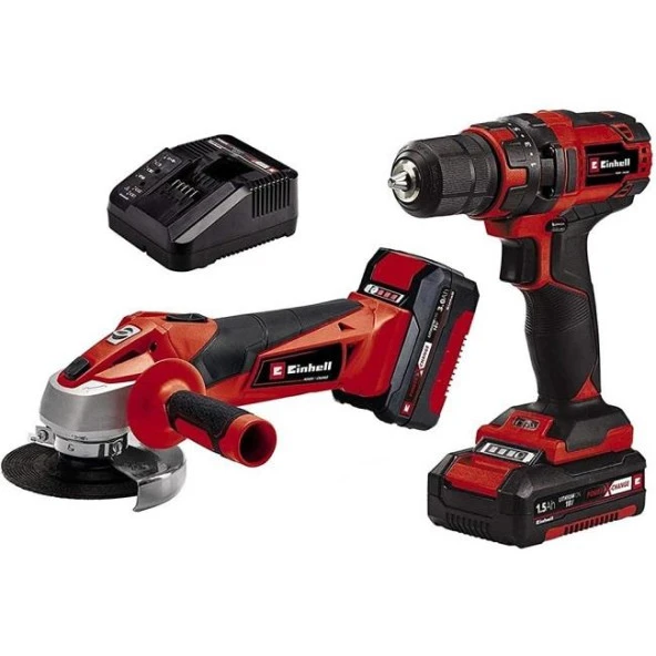 Einhell Tc-Tk 18 Li Kit Akülü Vidalama Taşlama Set