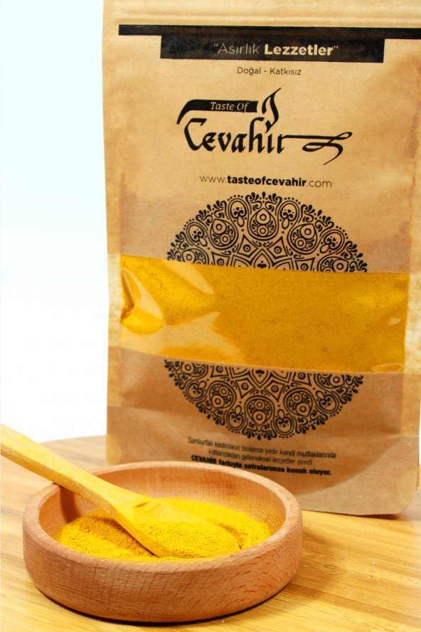 Doğal Zerdeçal (Safran Kökü) 200 gr - 1