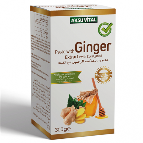 Aksu vital Ginger Extract Added Honey Paste 300 gr
