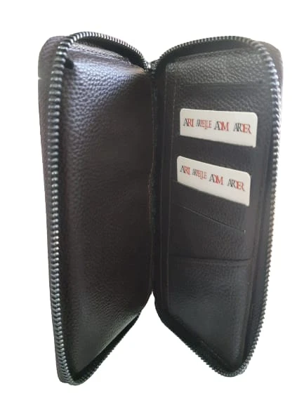Arı A101 Kadın Fermuarlı Deri Cüzdan - Resim 10