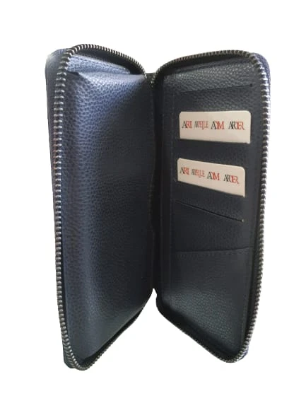 Arı A101 Kadın Fermuarlı Deri Cüzdan - Resim 8