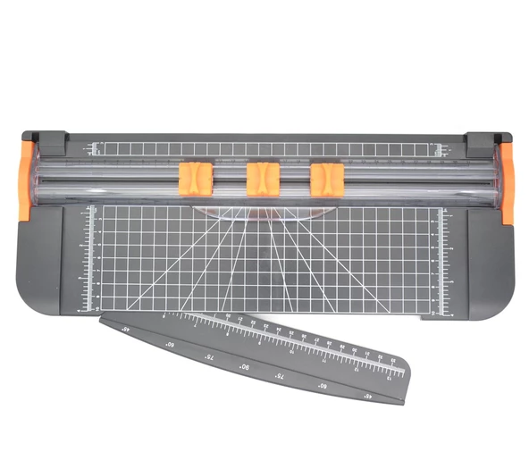 Valkyrie 2 Yedek Bıçaklı Sürgülü Cetvelli Kağıt Kesme Makinesi - 3