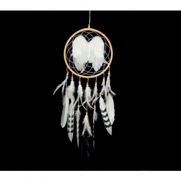 Melekli Düş Kapanı Dreamcatcher Rüyakapanı Dekoratif Hediyelik