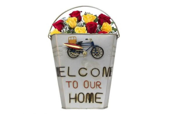 himarry Dekoratif Metal Saksı Hediyelik - 4