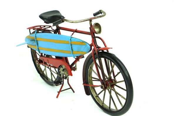 Dekoratif Metal Bisiklet Vintage Biblo Hediyelik - 4