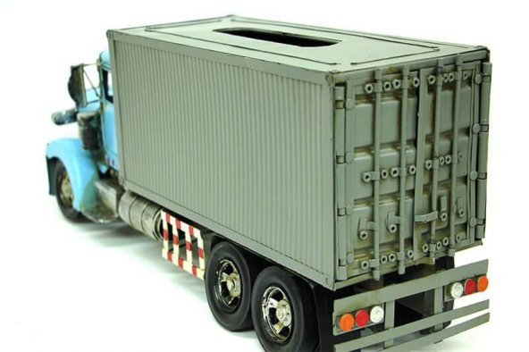 himarry Dekoratif Metal Peçetelik Kamyon Vintage Hediyelik - 6