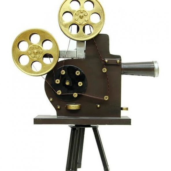 himarry Sinemaskop Kamera Tripodlu Model Vintage Dekoratif Hediyelik - 2