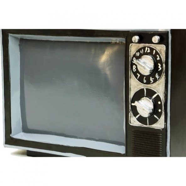 himarry Televizyon Siyah Vintage Dekoratif Hediyelik - 2