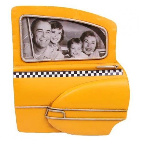 himarry Dekoratif Metal Çerçeve Araba Kapısı Temalı Hediyelik