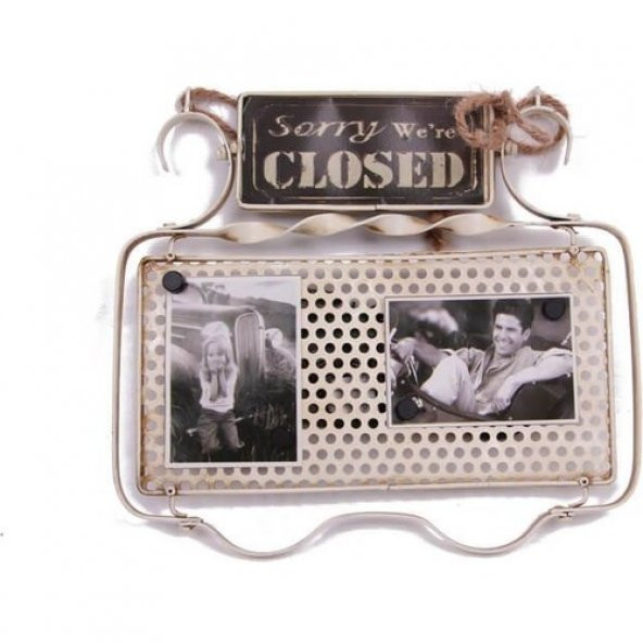 himarry Dekoratif Metal Kapı Yazısı Motosiklet Dekorlu Vintage Hediyelik - 2