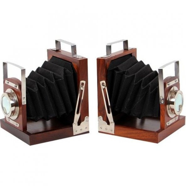 himarry Kitap Desteği Kamera Kitap Stoperi Dekoratif Hediyelik - 2