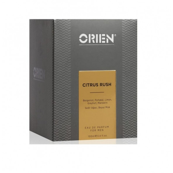 Orien Citrus Rush EDP Erkek Parfüm 100 Ml.