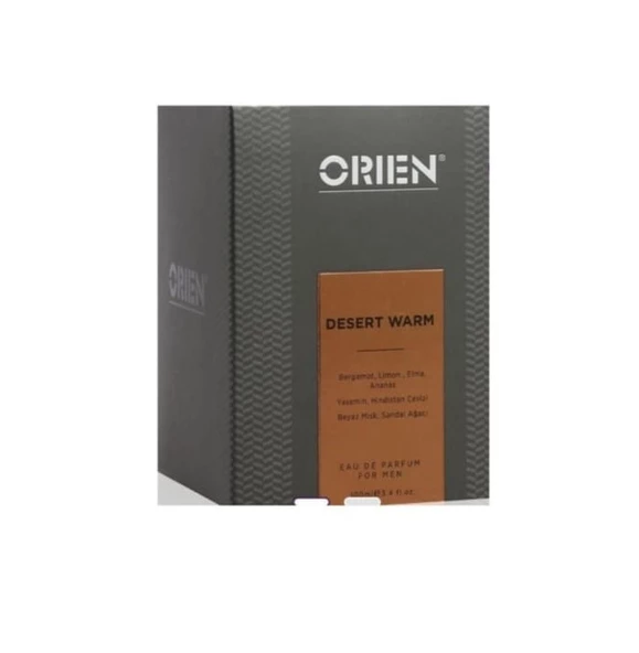 Orien Desert Warm EDP Erkek Parfüm 100 Ml.