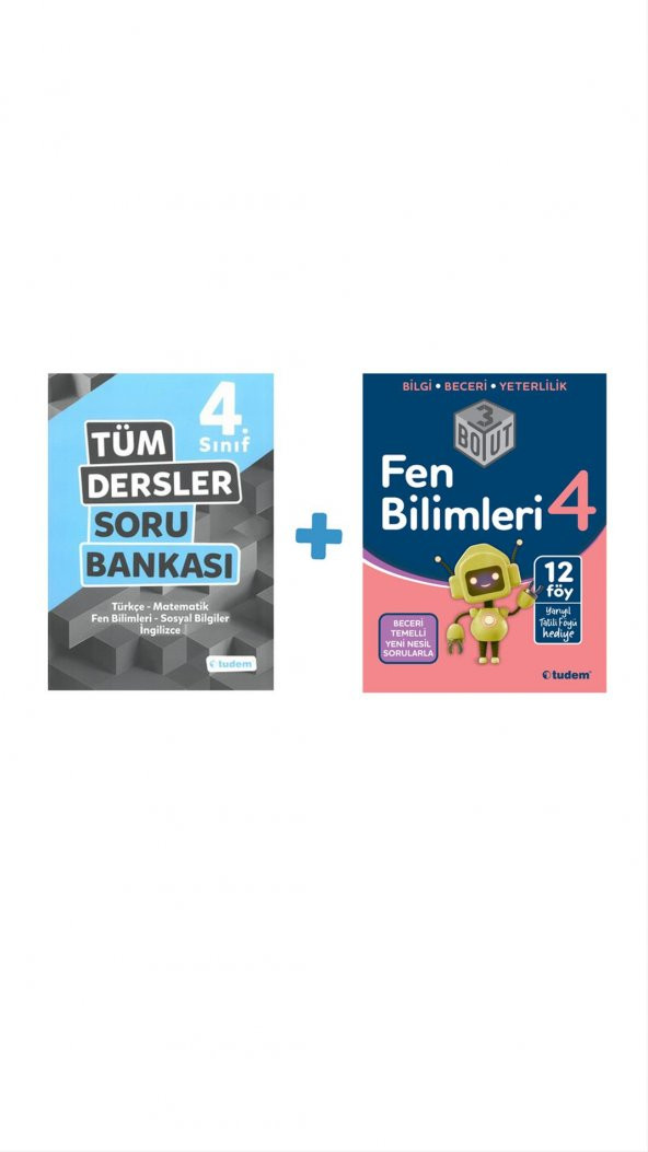 4.SINIF TD SB + 4.SINIF FEN BİLİMLERİ 3 BOYUT