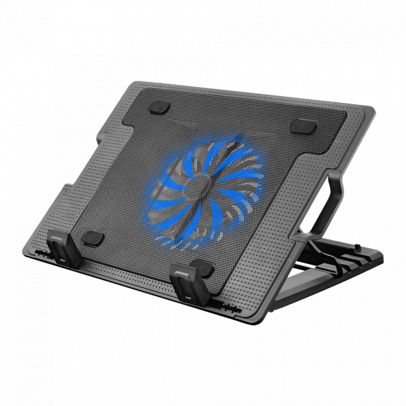 R - DATA RNC-55 14cm Tek Fan Notebook Soğutucu Siyah - 1