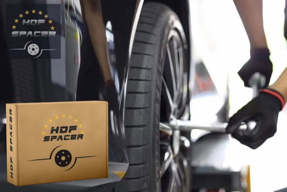 HDF - FIAT GRANDE PUNTO 15 MM 4X100 LÜX SPACER 2 ADET + BİJON SETİ - 2