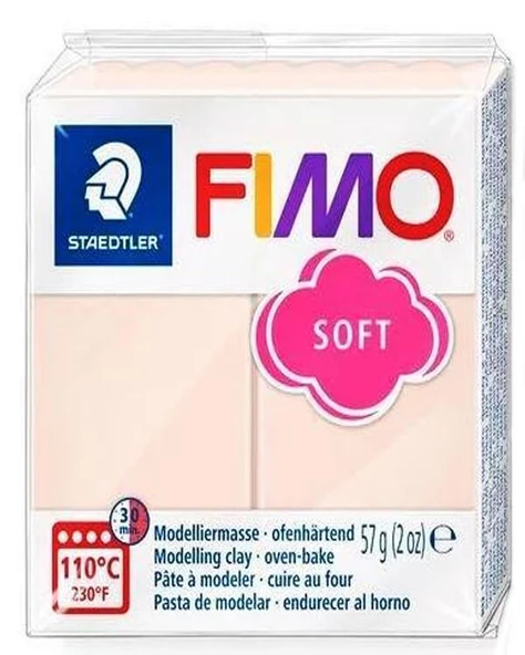 Staedtler Fimo Soft Polimer Kil Noel Açık Ten
